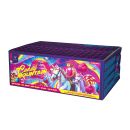 Argento Feuerwerk Silvester Show Box "Candy Mountain" 100 Schuss